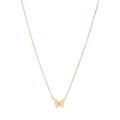 Collana Dodo Farfalla in Oro Rosa