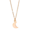Collana Dodo Mini Luna in Oro Rosa
