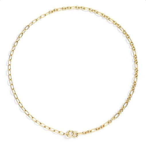 Collana Maglie Apribili Argento Dorato