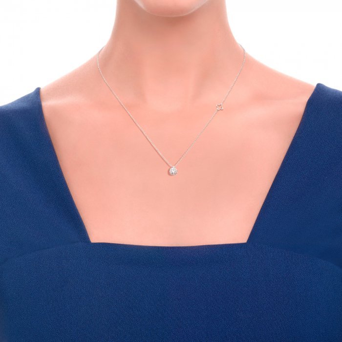 Collana Recarlo Anniversary Punto Luce in Oro Bianco