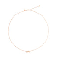 Collana Stella Cometa Oro Rosa & Diamante
