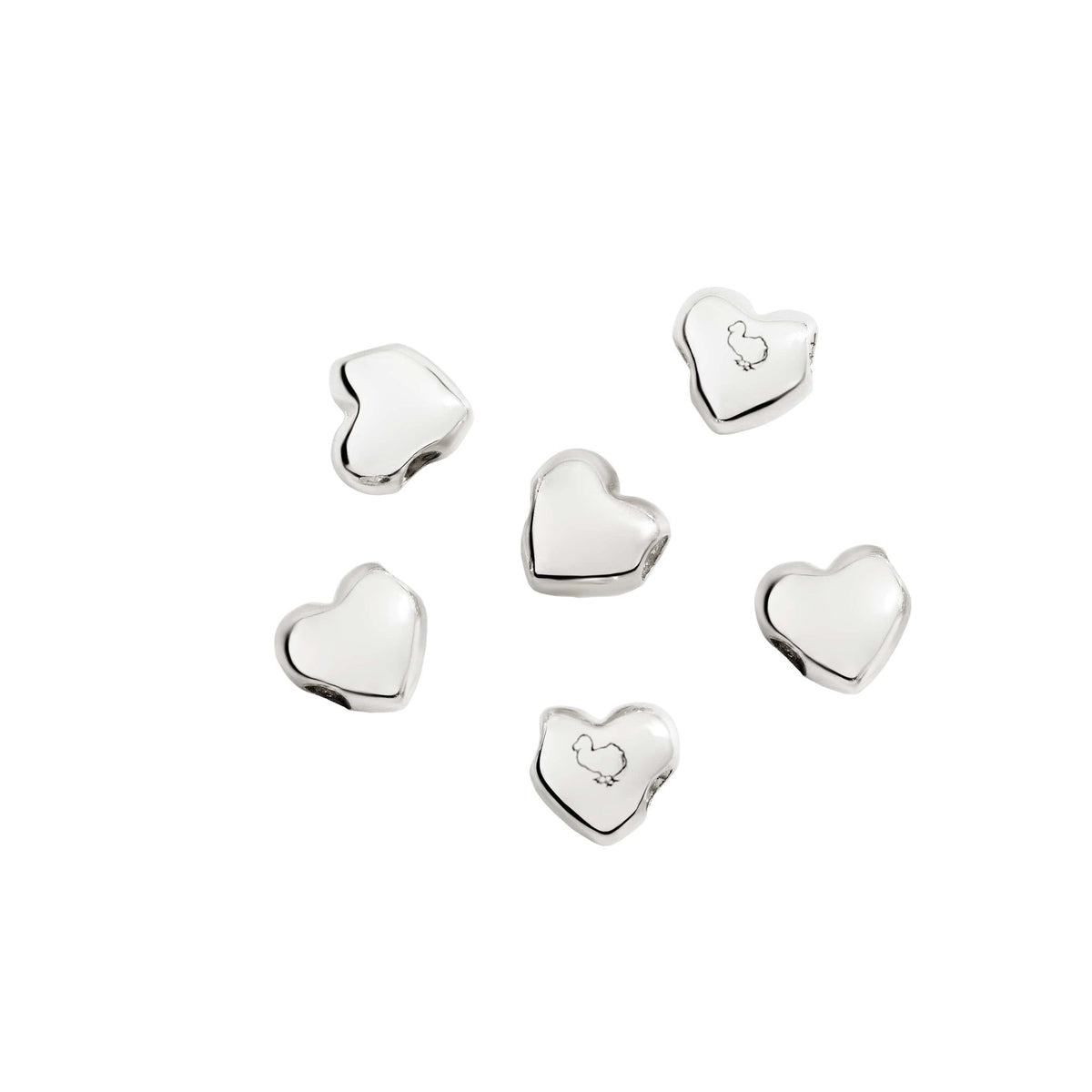 Componenti Cuore Argento
