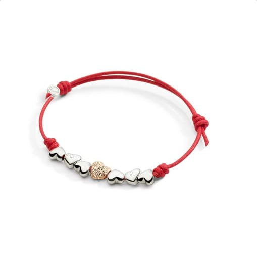 Componenti Cuore Oro Rosa Diamantato