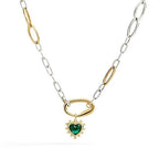 Cuore con Malachite