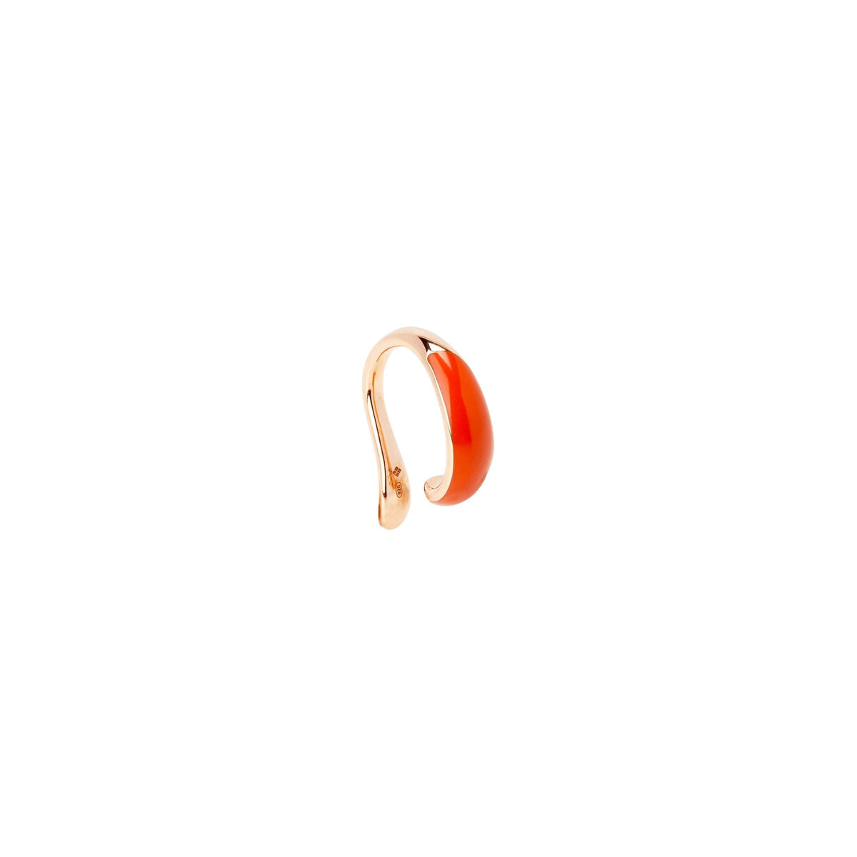 Earcuff Dodo Rondelle Rosso