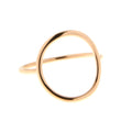 ANELLO MARCO GERBELLA CON BOLLA A FILO IN ORO ROSA