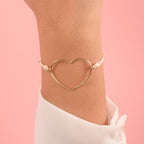 BRACCIALE MARCO GERBELLA CORDINO CON CUORE GRANDE