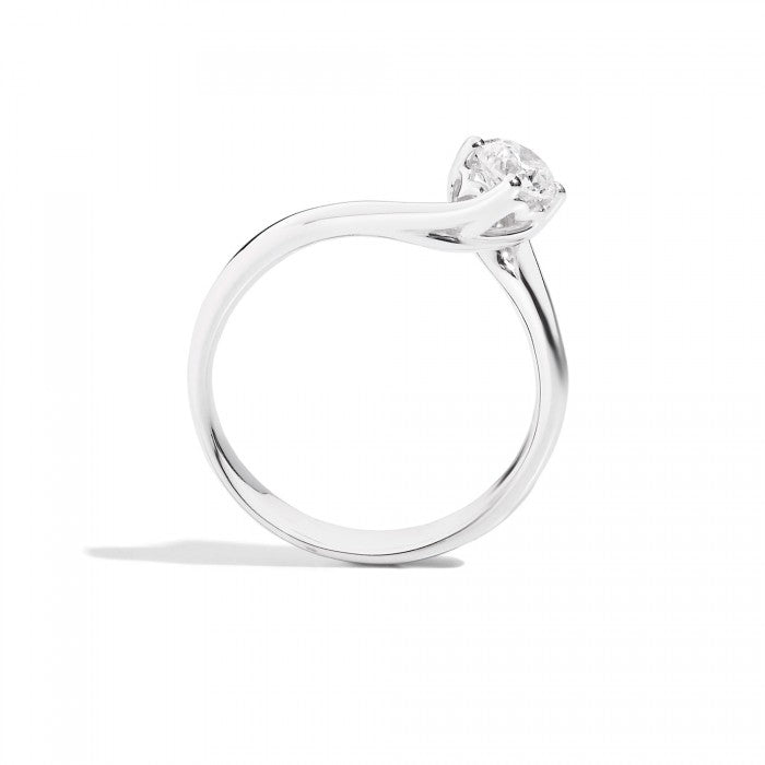 ANELLO RECARLO ANNIVERSARY SOLITARIO IN ORO BIANCO