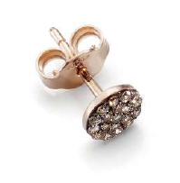 MONORECCHINO BURATO SMALL BROWN DIAMONDS