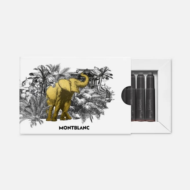 INCHIOSTRO MONTBLANC IN CARTUCCE GIRO DEL MONDO IN