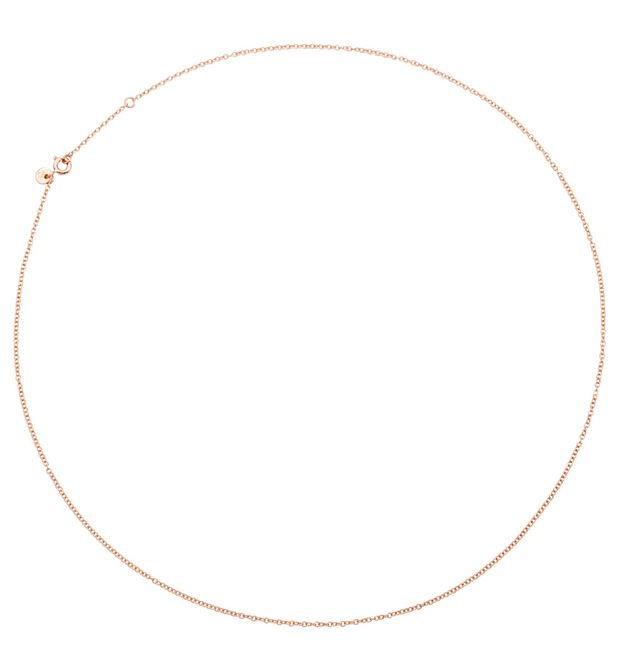 CATENINA DODO IN ORO ROSA 50 CM