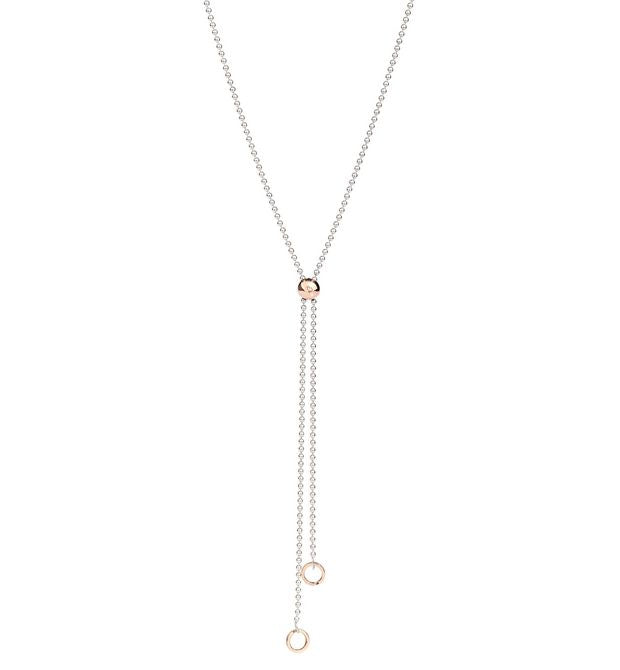 COLLANA DODO BOLLICINE IN ARGENTO CON PEPITA SCORR