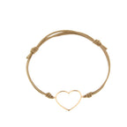 BRACCIALE MARCO GERBELLA CON CUORE A FILO IN ORO R