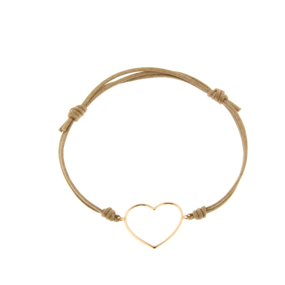 BRACCIALE MARCO GERBELLA CON CUORE A FILO IN ORO R