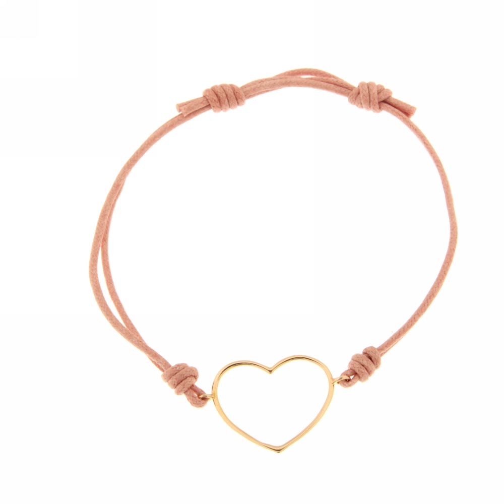 BRACCIALE MARCO GERBELLA CON CUORE A FILO IN ORO R