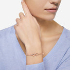 BRACCIALE DODO BANGLE NODO ORO ROSA
