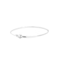 BRACCIALE BANGLE ESSENTIALS ARGENTO S