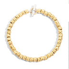 BRACCIALE GRANELLI ORO GIALLO L