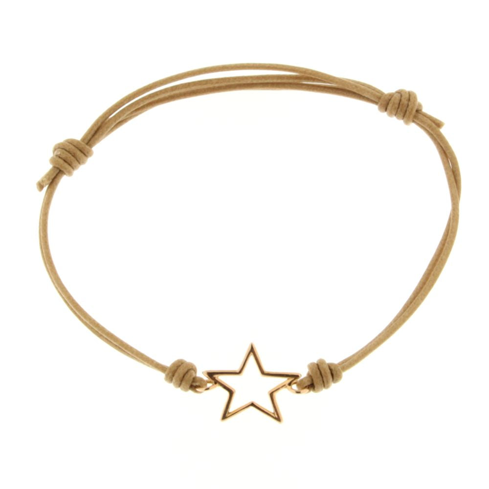 BRACCIALE MARCO GERBELLA STELLA FILO IN ORO ROSA