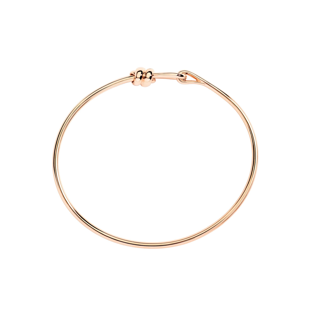 BRACCIALE DODO BANGLE NODO ORO ROSA