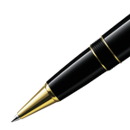 PENNA MONTBLANC ROLLER MEISTERSTÜCK GOLD-COATED LE