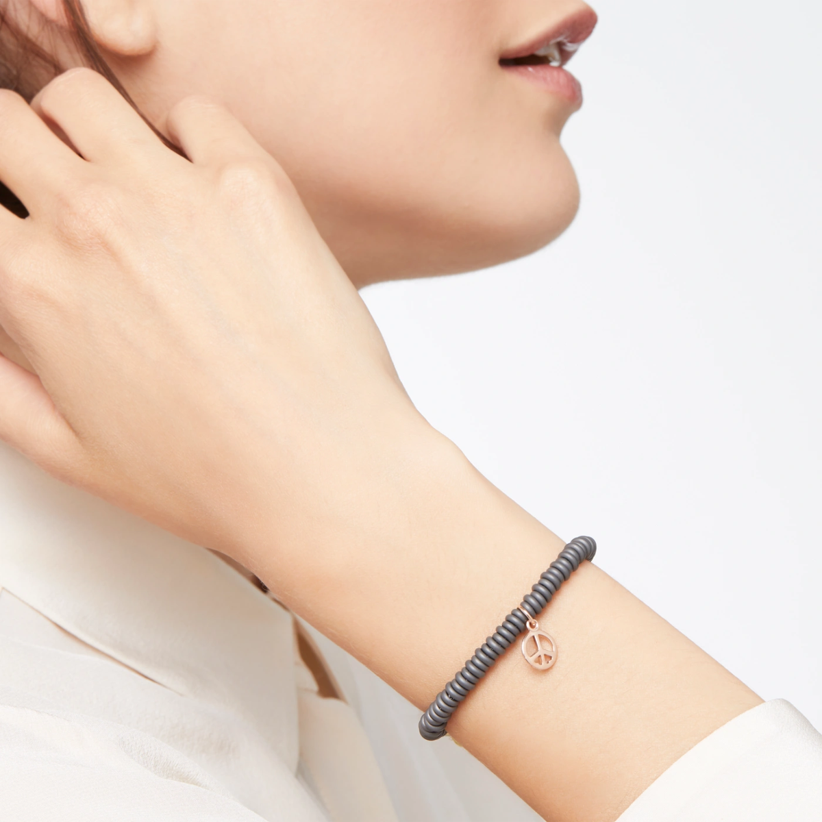 BRACCIALE DODO RONDELLE IN TITANIO L