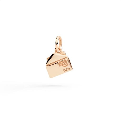 Lettera Oro Rosa & Diamante