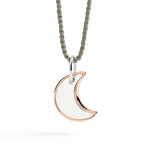 Luna XL Argento & Oro Rosa