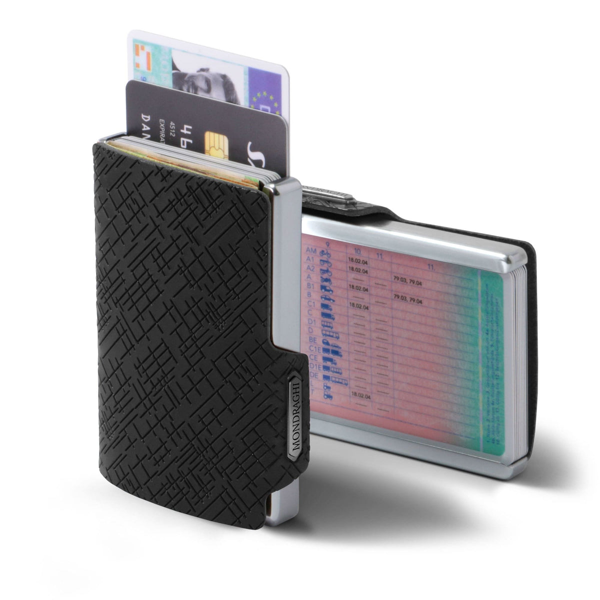 Mini Portafogli Mondraghi Elegance Cut Black