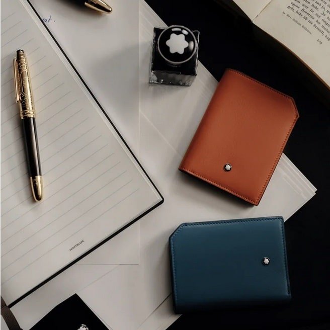 Mini Portafoglio Montblanc Meisterstuck Selection Soft 4 Scomparti