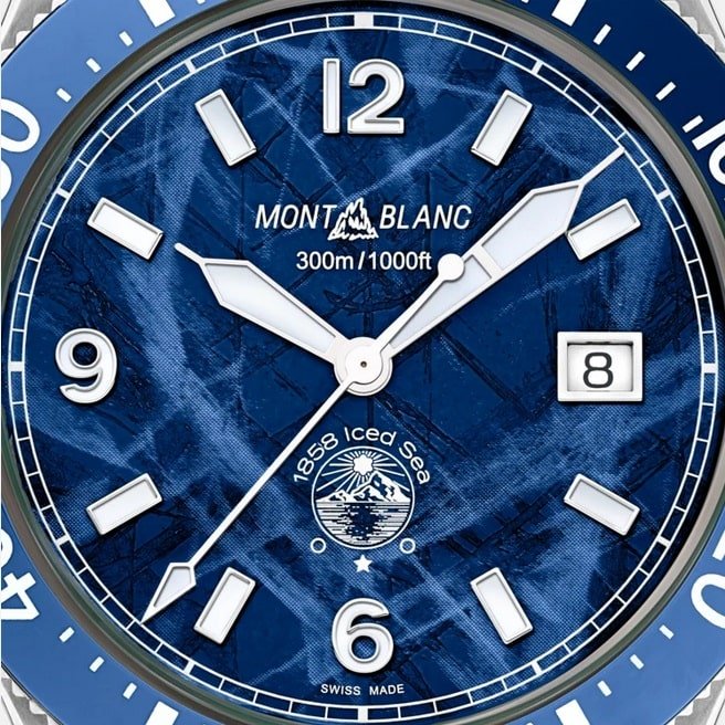 Montblanc 1858 Ice Sea Automatic Date