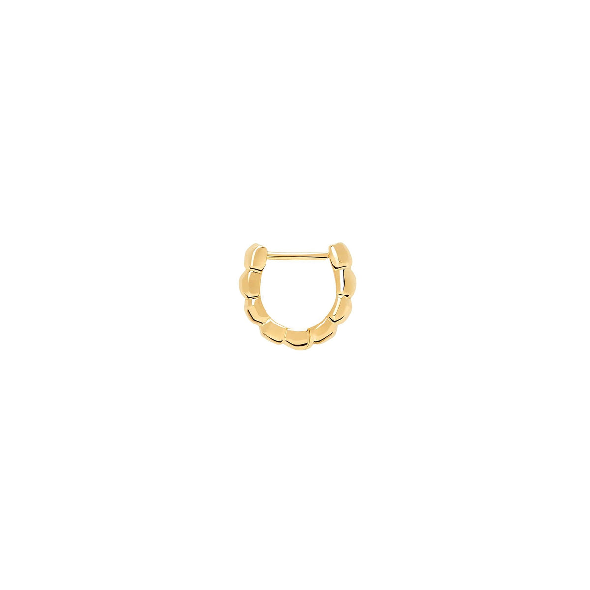 Orecchino Dodo Granelli in Oro Giallo