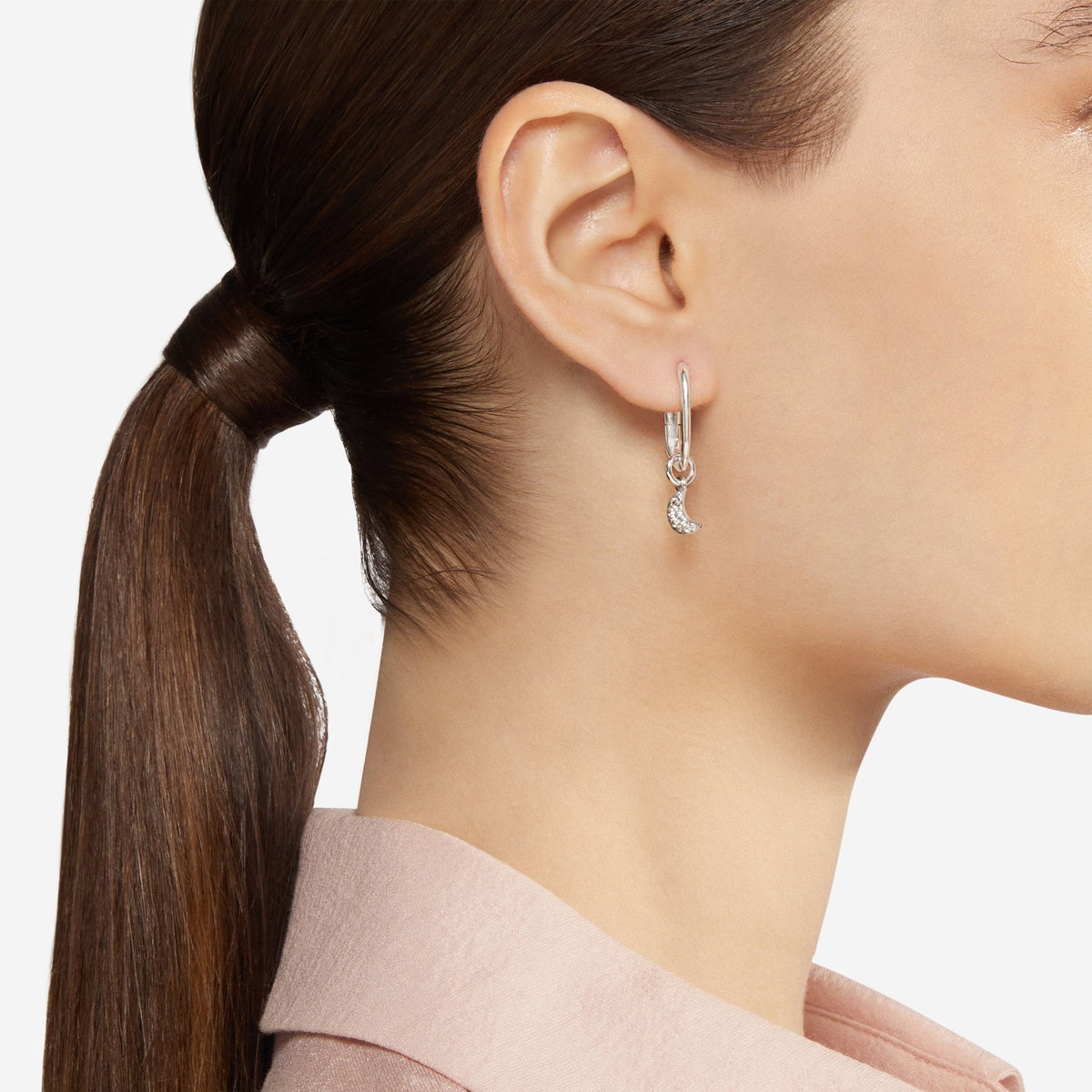 Orecchino Dodo Hoop Essentials Argento