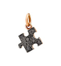 Puzzle Dodo in Oro Rosa e Diamanti Destro