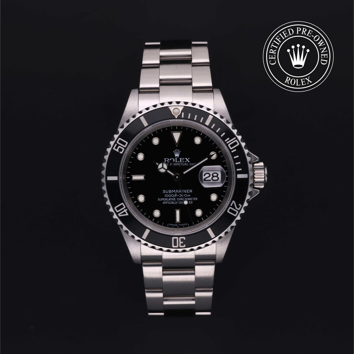 Rolex Certified Pre-Owned Submariner Date 2010, 40 mm, Oystersteel