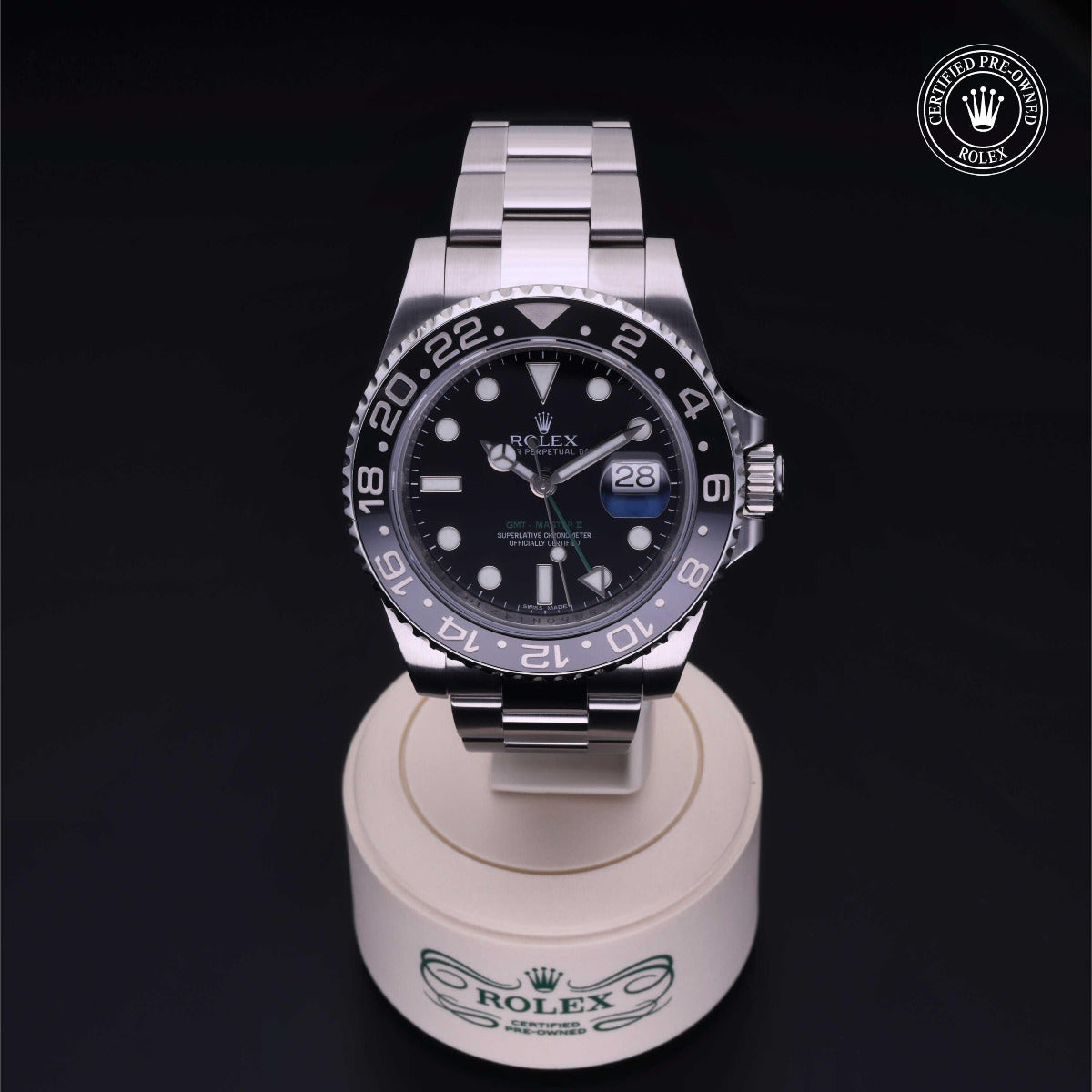 Rolex Certified Pre-Owned GMT-Master II 2012, 40 mm, Oystersteel