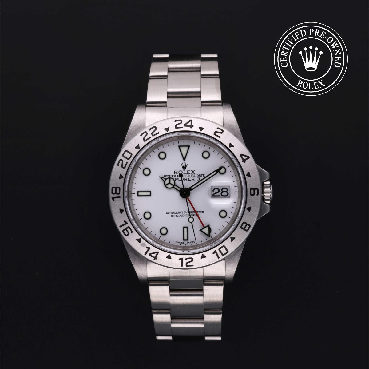Rolex Certified Pre-Owned Explorer II 2000, 40 mm, Oystersteel