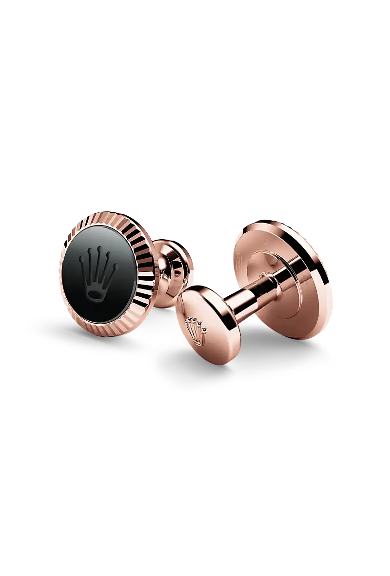 Rolex Gemelli “Zigrinatura”, Oro Everose e ceramica