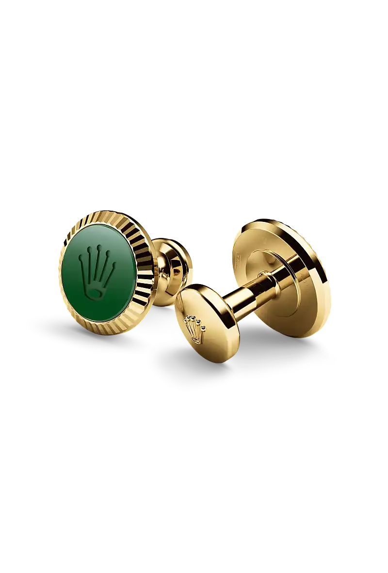 Rolex Gemelli “Zigrinatura”, Oro giallo e ceramica