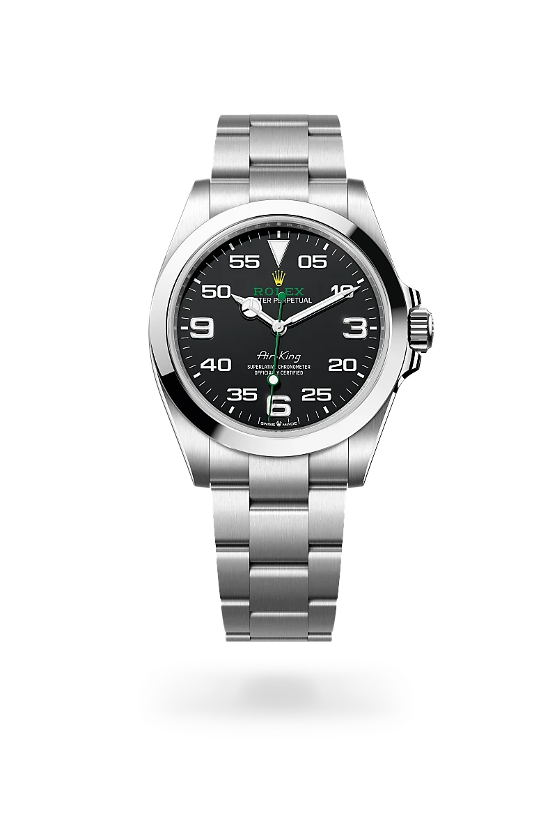 Rolex Air-King, Oyster, 40 mm, acciaio Oystersteel