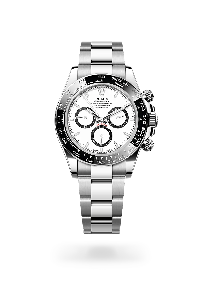 RolexCosmograph Daytona, Oyster, 40 mm, acciaio Oystersteel