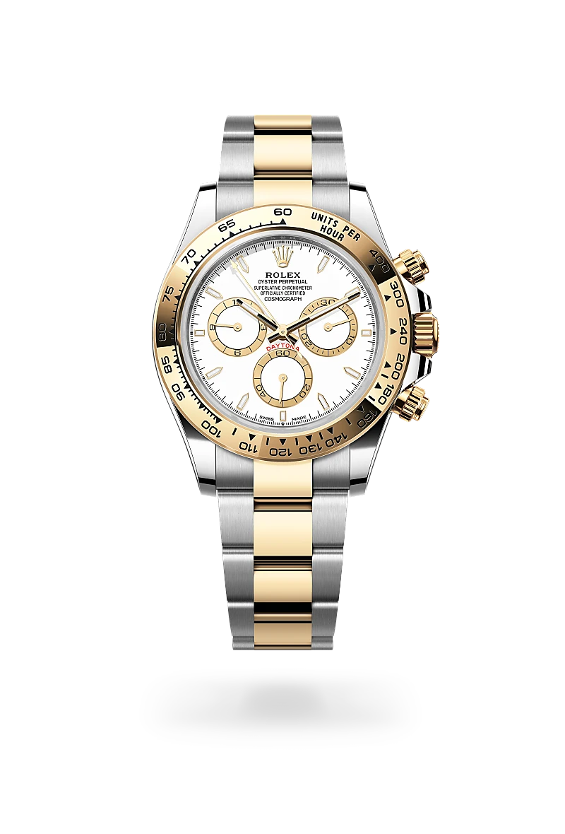 Rolex Cosmograph Daytona, Oyster, 40 mm, acciaio Oystersteel e oro giallo