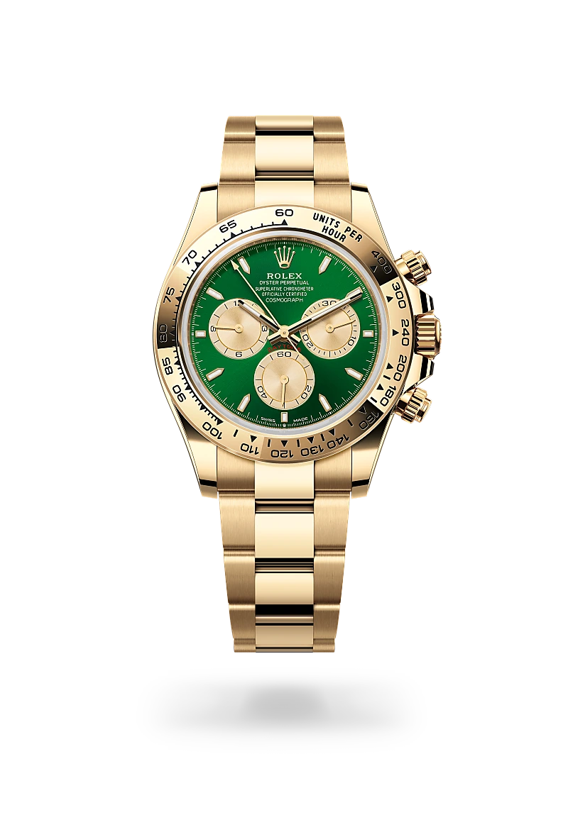 Rolex Cosmograph Daytona, Oyster, 40 mm, oro giallo
