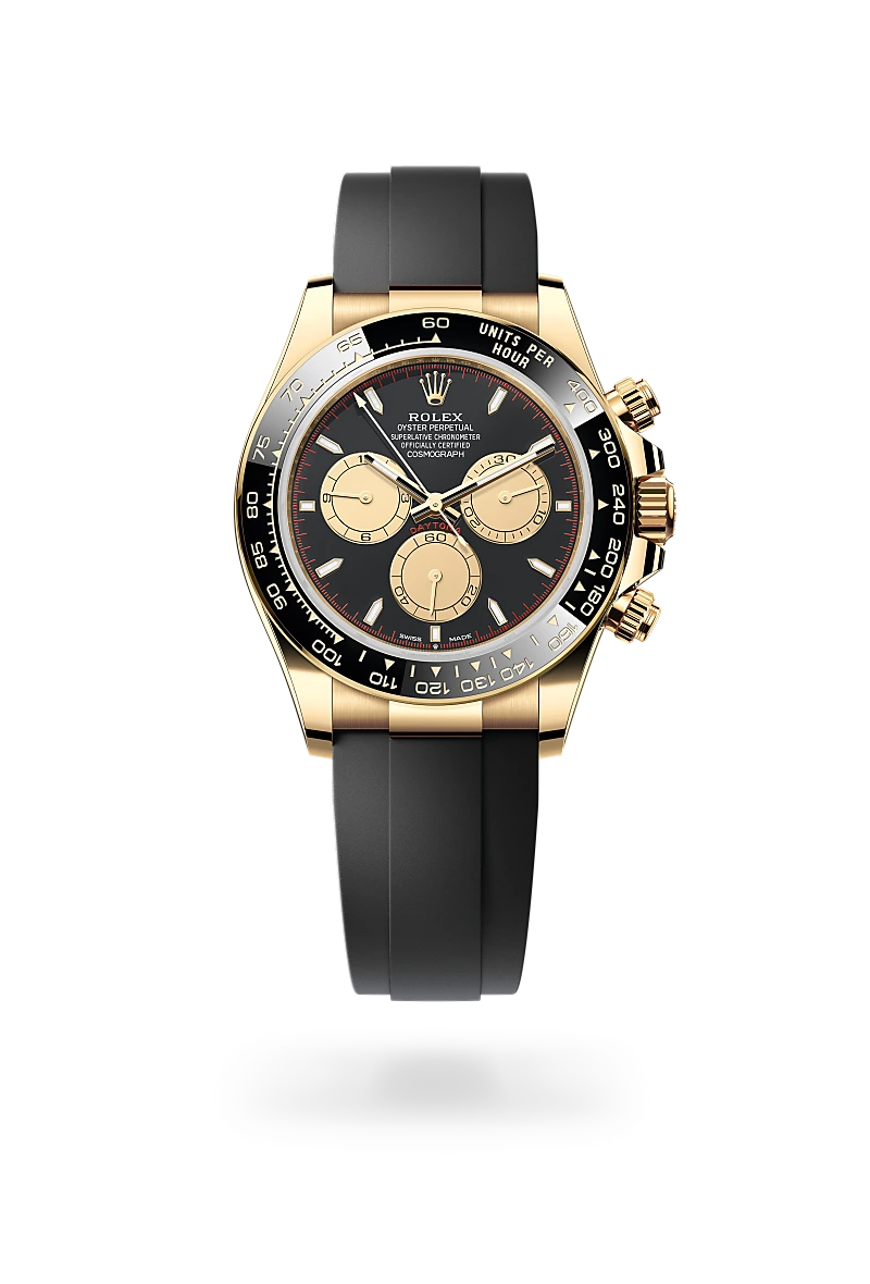 Rolex Cosmograph Daytona, Oyster, 40 mm, oro giallo