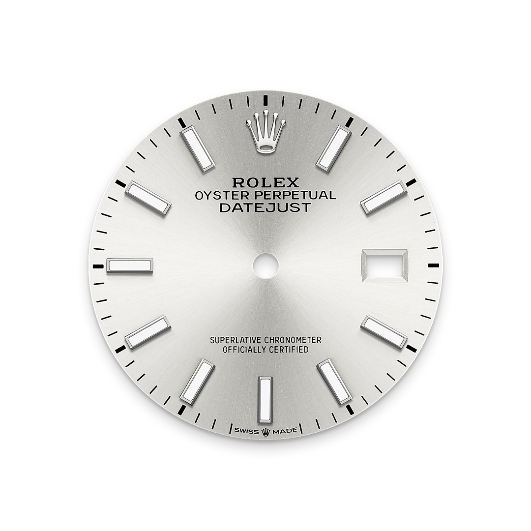 RolexDatejust 36 – Il quadrante argentato