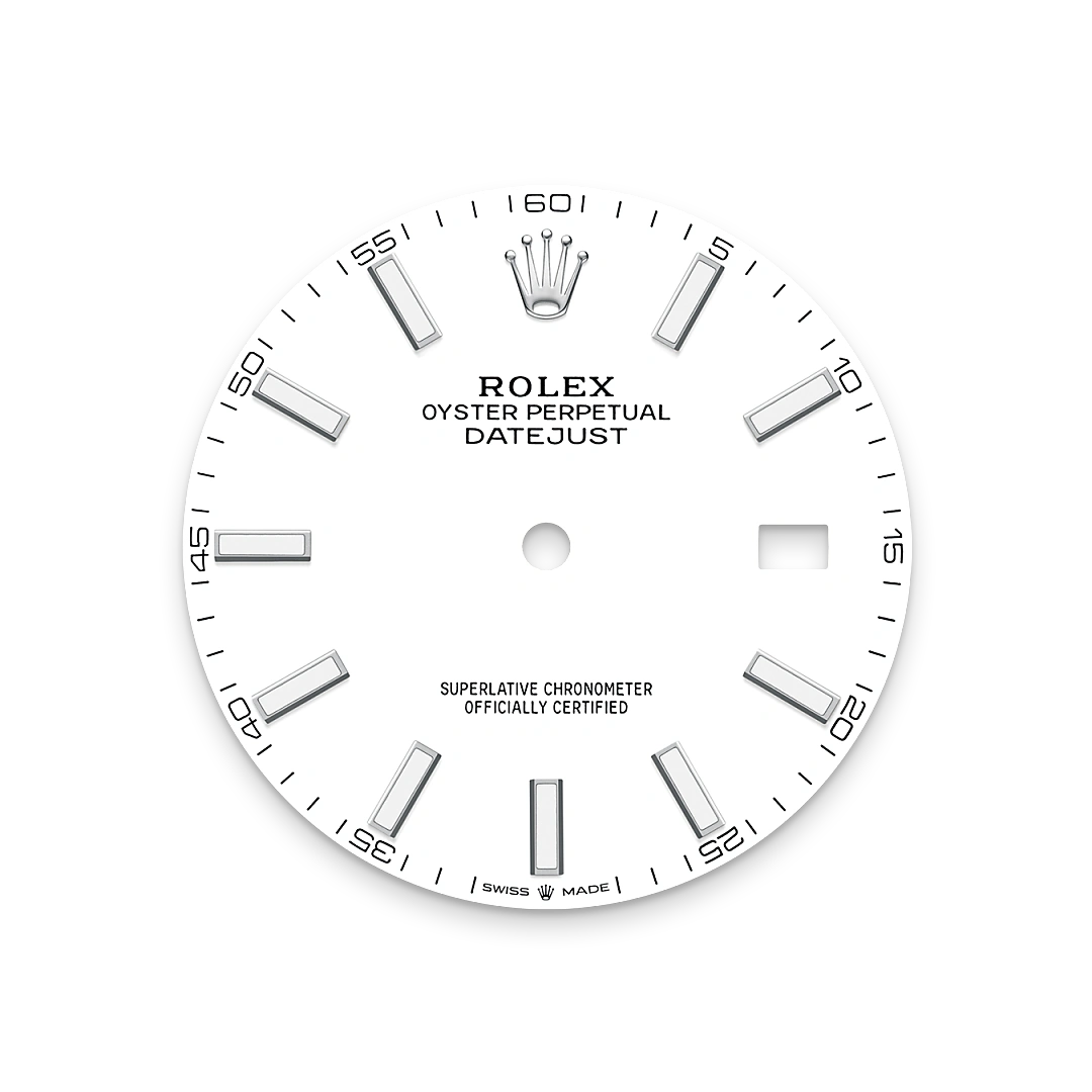 RolexDatejust 41 – Quadrante bianco