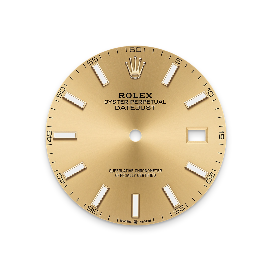 RolexDatejust 41 – Il quadrante color champagne