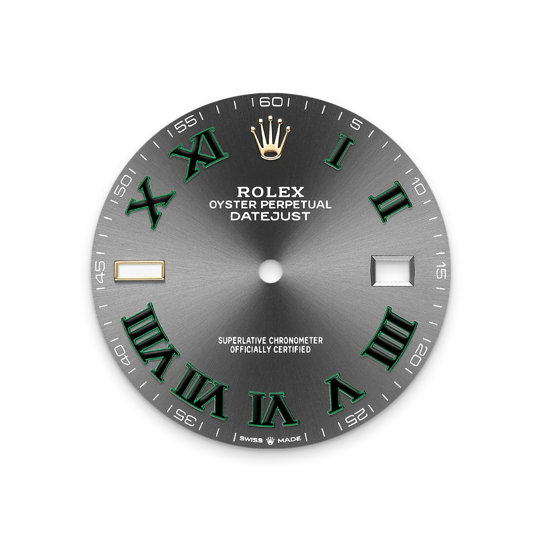 RolexDatejust 41 – Il quadrante ardesia