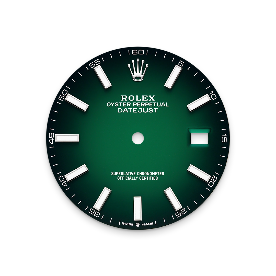 RolexDatejust 41 – Il quadrante verde ombré