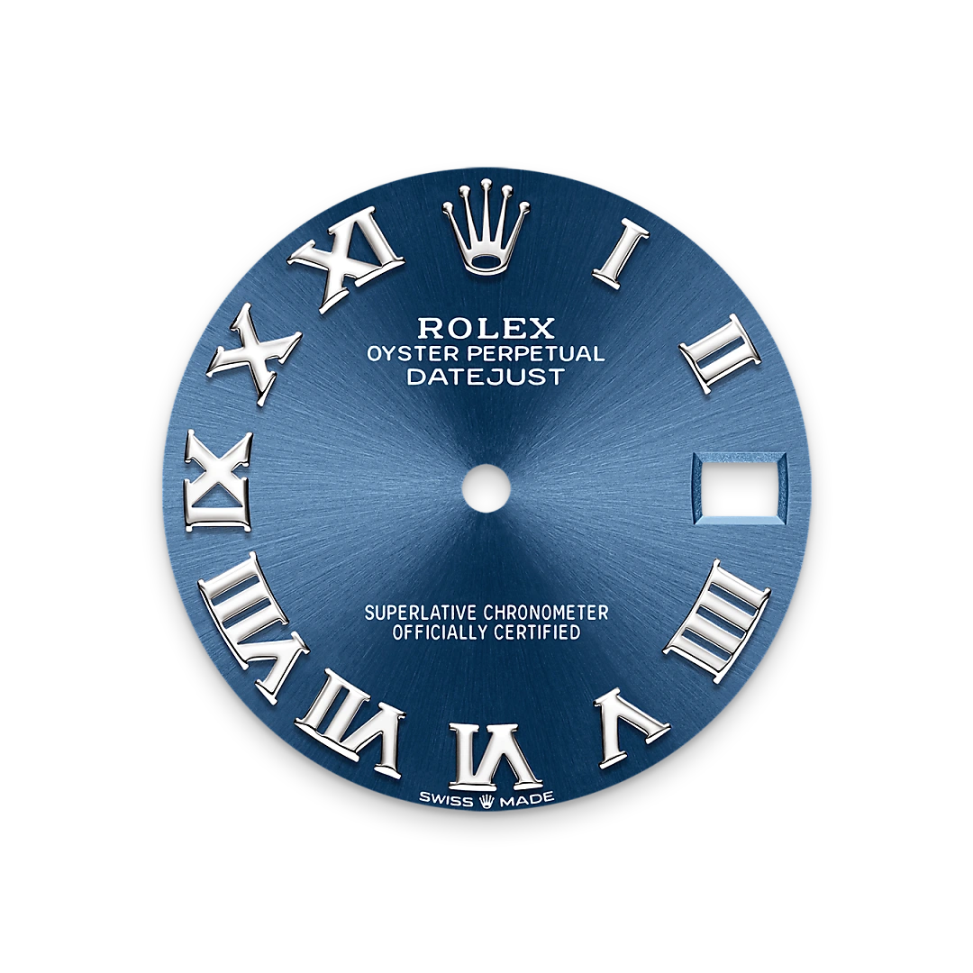 RolexDatejust 31 – Il quadrante blu vivo